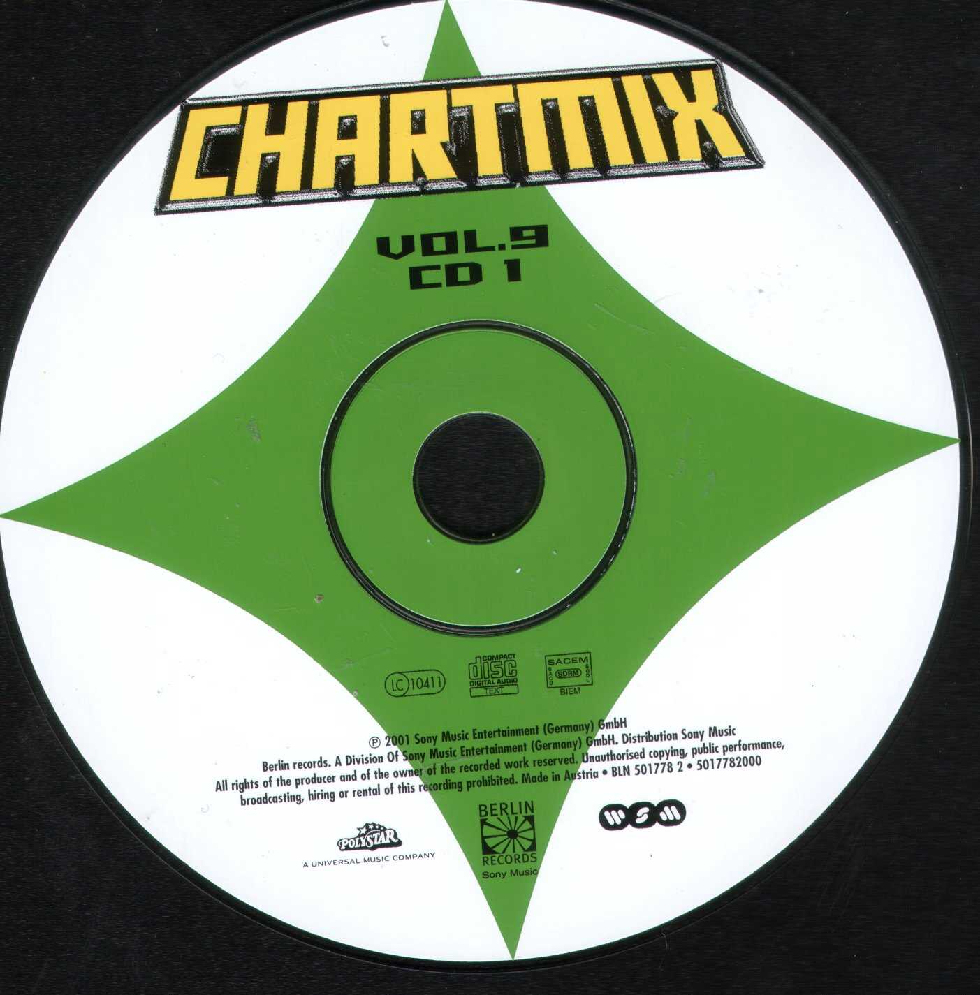 Chartmix 9 CD a